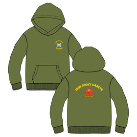 1596 Military green Hoodie